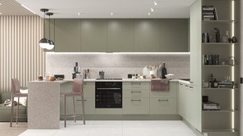 Тренды и новые цвета в дизайне современных кухонь в 2023 году в Решётах - reshyoty.mebel54.com | фото
