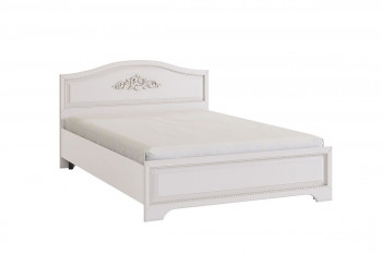 Белла Кровать 1.4 комфорт белый/джелато софт в Решётах - reshyoty.mebel54.com | фото