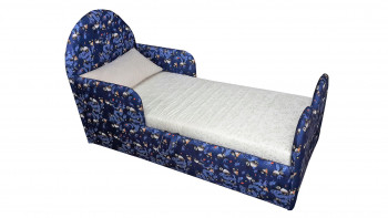 Кровать детская Соня (Печать Панда синий., 1 категория) в Решётах - reshyoty.mebel54.com | фото