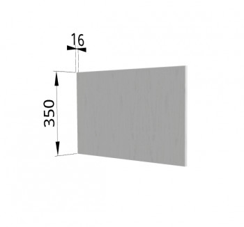 Панель торцевая (для шкафа горизонтального глубокого) ГПГ Ройс (Графит софт) в Решётах - reshyoty.mebel54.com | фото